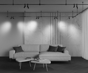 Светильник на штанге Maytoni Focus Led TR144-1-12W4K-W-B в Миассе - miass.ok-mebel.com | фото 5