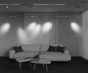 Светильник на штанге Maytoni Focus Led TR144-1-12W4K-W-BS в Миассе - miass.ok-mebel.com | фото 5
