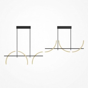 Светильник на штанге Maytoni Wabi MOD428PL-L20BK в Миассе - miass.ok-mebel.com | фото 3
