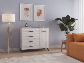 СВЕТЛАНА LOFT Комод-тумба (сосна белая loft) в Миассе - miass.ok-mebel.com | фото 3