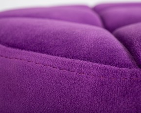 Табурет барный DOBRIN BRUNO BLACK, фиолет велюр (MJ9-58) в Миассе - miass.ok-mebel.com | фото 4