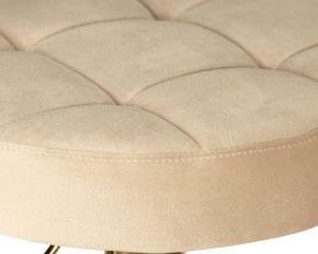 Табурет барный DOBRIN BRUNO GOLD, бежевый велюр (MJ9-10) в Миассе - miass.ok-mebel.com | фото