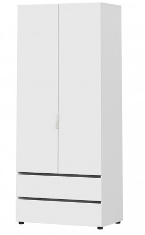 Токио Шкаф 2-х створчатый с 2-мя ящиками (*без полок) в Миассе - miass.ok-mebel.com | фото