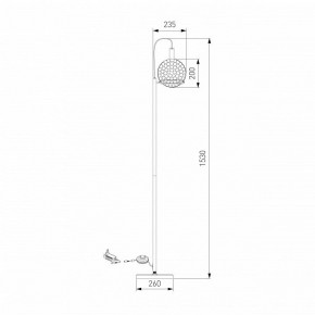 Торшер Eurosvet Gemini 80492/1 черный в Миассе - miass.ok-mebel.com | фото 4