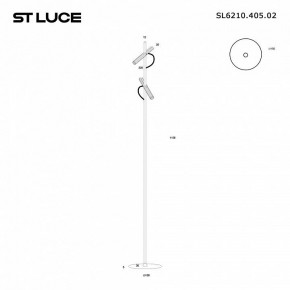 Торшер ST-Luce LILT SL6210.405.02 в Миассе - miass.ok-mebel.com | фото 2