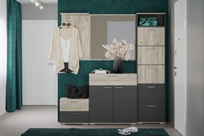 Тумба НМ 013.77 "Санти" (Антрацит/Крафт Серый) в Миассе - miass.ok-mebel.com | фото 3