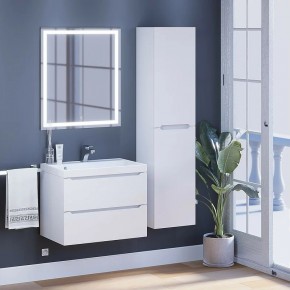 Тумба под раковину Uperwood Tanos 70 см, подвесная, белая матовая в Миассе - miass.ok-mebel.com | фото 10