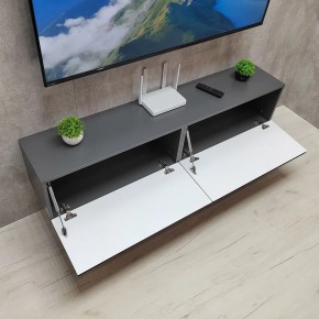 Тумба подвесная под ТВ LINES MTV1-MA 750 Темно-серый (Графит-M 10.1.25) в Миассе - miass.ok-mebel.com | фото 12