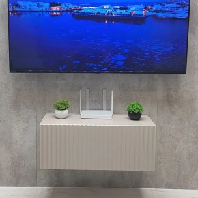 Тумба подвесная под ТВ LINES MTV1-MA 750 Бежевый (Леда-М 10.1.5) в Миассе - miass.ok-mebel.com | фото 5