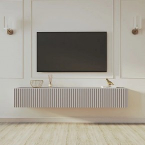 Тумба подвесная под ТВ LINES MTV3-MA 900 Бежевый (Леда-М 10.1.5) в Миассе - miass.ok-mebel.com | фото 12