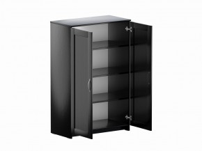 Тумба СИРИУС двухдверная высокая, цвет Дуб Венге в Миассе - miass.ok-mebel.com | фото