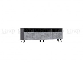 ОЛИВИЯ Тумба ТВ (Графит/Мрамор глянец) в Миассе - miass.ok-mebel.com | фото