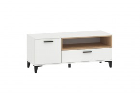 Тумба ТВА НМ 013.42 "Bergen" (Белый/Дуб бунратти) в Миассе - miass.ok-mebel.com | фото 2