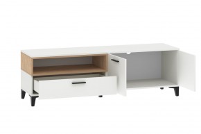 Тумба ТВА НМ 013.44 "Bergen" (Белый/Дуб бунратти) в Миассе - miass.ok-mebel.com | фото 2