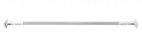 Турник раздвижной 1450-1700 цв. белый-серый FLEXTER PROFI в Миассе - miass.ok-mebel.com | фото