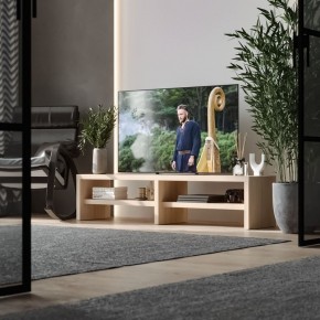 ТВ-тумба Энкель ТВ16, тамбурат, цвет дуб беленый в Миассе - miass.ok-mebel.com | фото 4