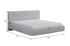 ТВИКС Кровать с ПМ 1800 в Миассе - miass.ok-mebel.com | фото 2
