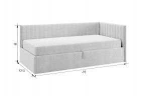 ТВИКС Кровать (тахта) с ПМ 900 в Миассе - miass.ok-mebel.com | фото 2