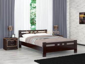 ВЕРОНИКА-2 Кровать из массива 1200 в Миассе - miass.ok-mebel.com | фото 4
