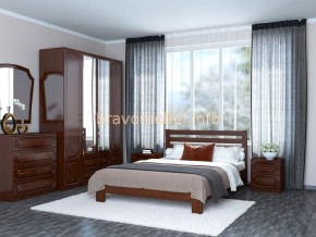 ВЕРОНИКА Кровать из массива 1400 в Миассе - miass.ok-mebel.com | фото 3
