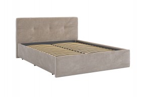 ВЕСТА Кровать с основанием 1600 (латте) в Миассе - miass.ok-mebel.com | фото