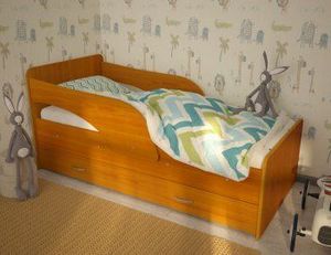 Кровать Кроха-2 (Максимка) с ящиком в Миассе - miass.ok-mebel.com | фото 7