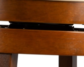 Вращающийся полубарный стул DOBRIN WILLIAM COUNTER, шоколад, кремовый в Миассе - miass.ok-mebel.com | фото 12