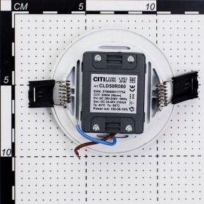 Встраиваемый светильник Citilux Омега CLD50R080N в Миассе - miass.ok-mebel.com | фото 6