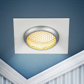 Встраиваемый светильник Эра  KL110 WH/SL в Миассе - miass.ok-mebel.com | фото 5