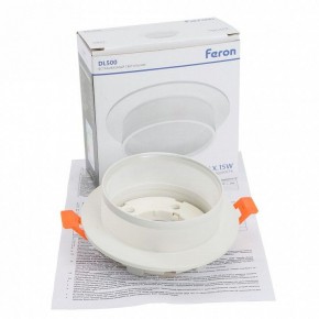Встраиваемый светильник Feron DL500 51085 в Миассе - miass.ok-mebel.com | фото 8