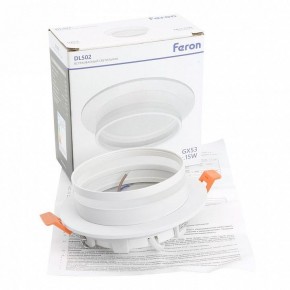 Встраиваемый светильник Feron DL502 51089 в Миассе - miass.ok-mebel.com | фото 9