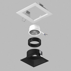 Встраиваемый светильник Lightstar Domino D51607BMOD в Миассе - miass.ok-mebel.com | фото 2