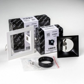 Встраиваемый светильник Lightstar Domino D51607BMOD в Миассе - miass.ok-mebel.com | фото 3