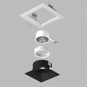 Встраиваемый светильник Lightstar Domino D51607WMOD в Миассе - miass.ok-mebel.com | фото 3
