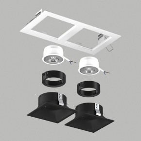Встраиваемый светильник Lightstar Domino D5260707BMOD в Миассе - miass.ok-mebel.com | фото 3