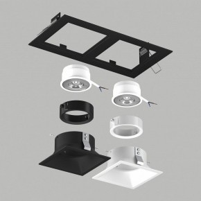 Встраиваемый светильник Lightstar Domino D5270607WBMOD в Миассе - miass.ok-mebel.com | фото 3