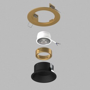 Встраиваемый светильник Lightstar Domino D61307GMOD в Миассе - miass.ok-mebel.com | фото 3
