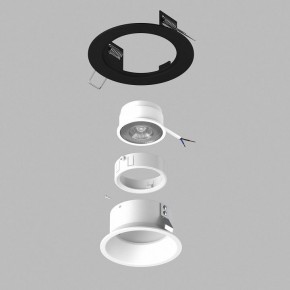 Встраиваемый светильник Lightstar Domino D61706WMOD в Миассе - miass.ok-mebel.com | фото 2