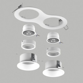 Встраиваемый светильник Lightstar Domino D6260606WMOD в Миассе - miass.ok-mebel.com | фото 3