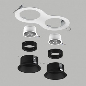 Встраиваемый светильник Lightstar Domino D6260707BMOD в Миассе - miass.ok-mebel.com | фото 3