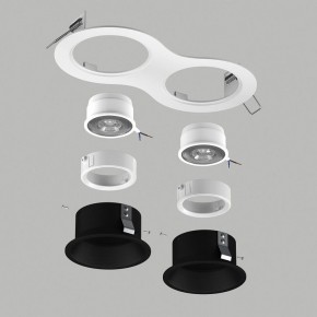 Встраиваемый светильник Lightstar Domino D6260707WMOD в Миассе - miass.ok-mebel.com | фото 2