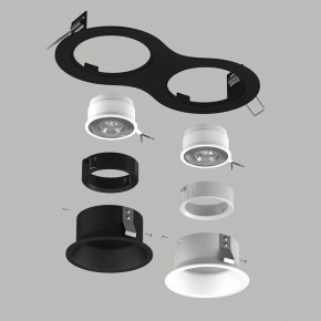 Встраиваемый светильник Lightstar Domino D6270607WBMOD в Миассе - miass.ok-mebel.com | фото 3
