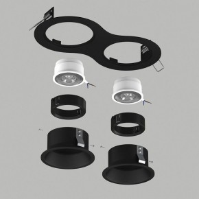 Встраиваемый светильник Lightstar Domino D6270707BMOD в Миассе - miass.ok-mebel.com | фото 3