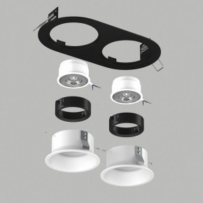 Встраиваемый светильник Lightstar Domino D6570606BMOD в Миассе - miass.ok-mebel.com | фото 3