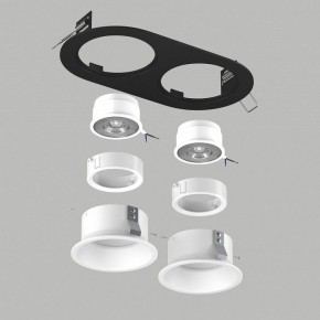 Встраиваемый светильник Lightstar Domino D6570606WMOD в Миассе - miass.ok-mebel.com | фото 3