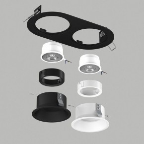 Встраиваемый светильник Lightstar Domino D6570607WBMOD в Миассе - miass.ok-mebel.com | фото 2