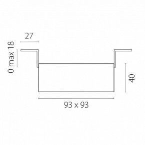 Встраиваемый светильник Lightstar Domino G214506 в Миассе - miass.ok-mebel.com | фото 5