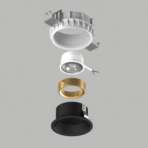 Встраиваемый светильник Lightstar Domino G214607GMOD в Миассе - miass.ok-mebel.com | фото