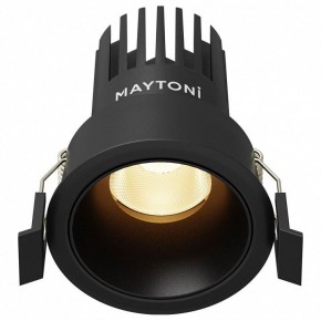 Встраиваемый светильник Maytoni Dip DL115-10W-2.7K-B в Миассе - miass.ok-mebel.com | фото
