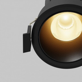 Встраиваемый светильник Maytoni Dip DL115-10W-2.7K-B в Миассе - miass.ok-mebel.com | фото 10